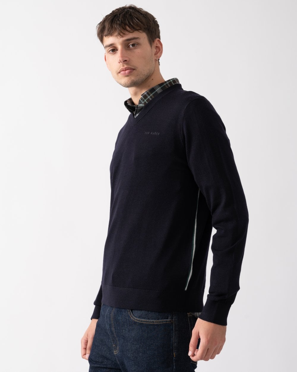 Ted Baker Ted Baker Anjo Mens V-Neck Jumper