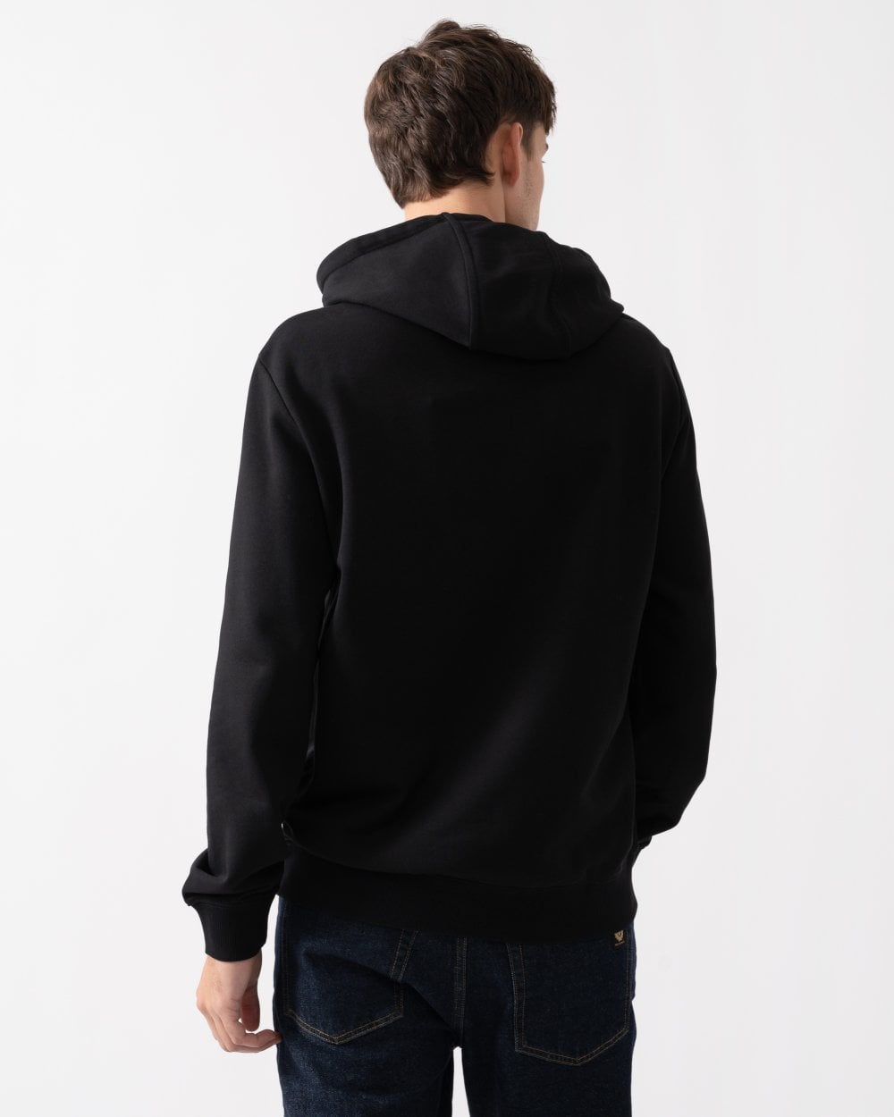 HUGO HUGO Daltorreson Mens Logo Graphic Hoodie