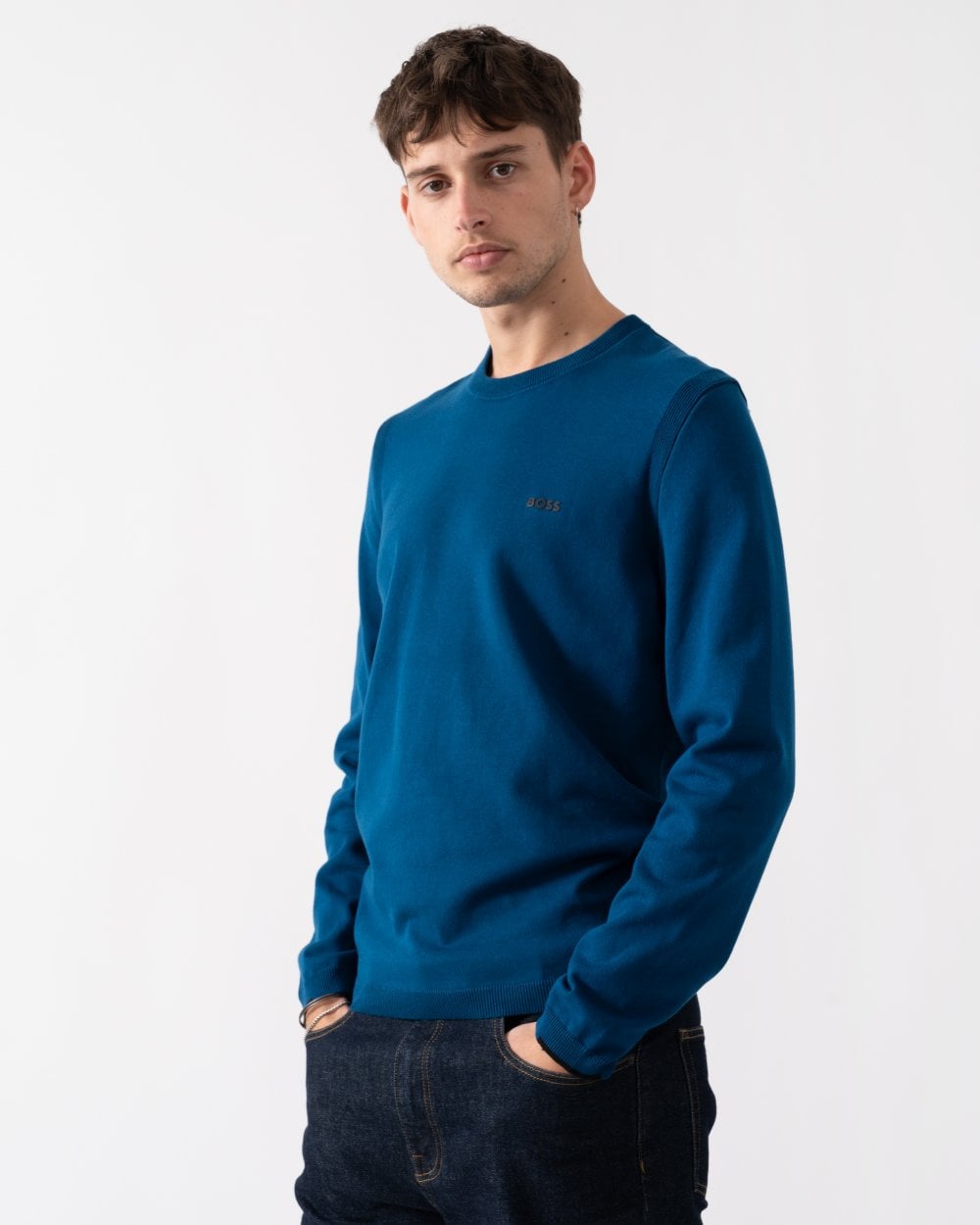 BOSS Green Ever-X Crew Neck Mens Jumper