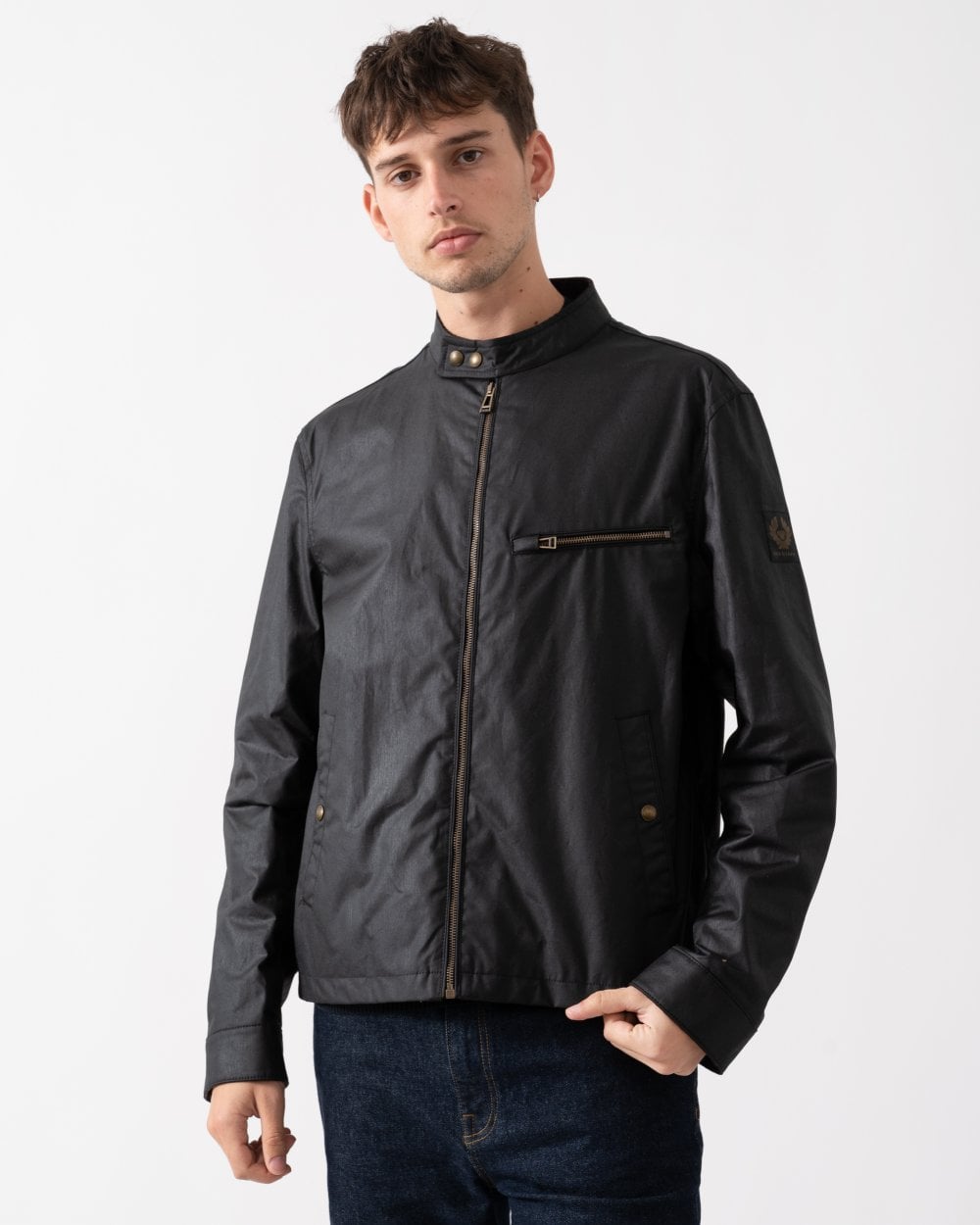 Belstaff Walkham Mens Waxed Biker Jacket