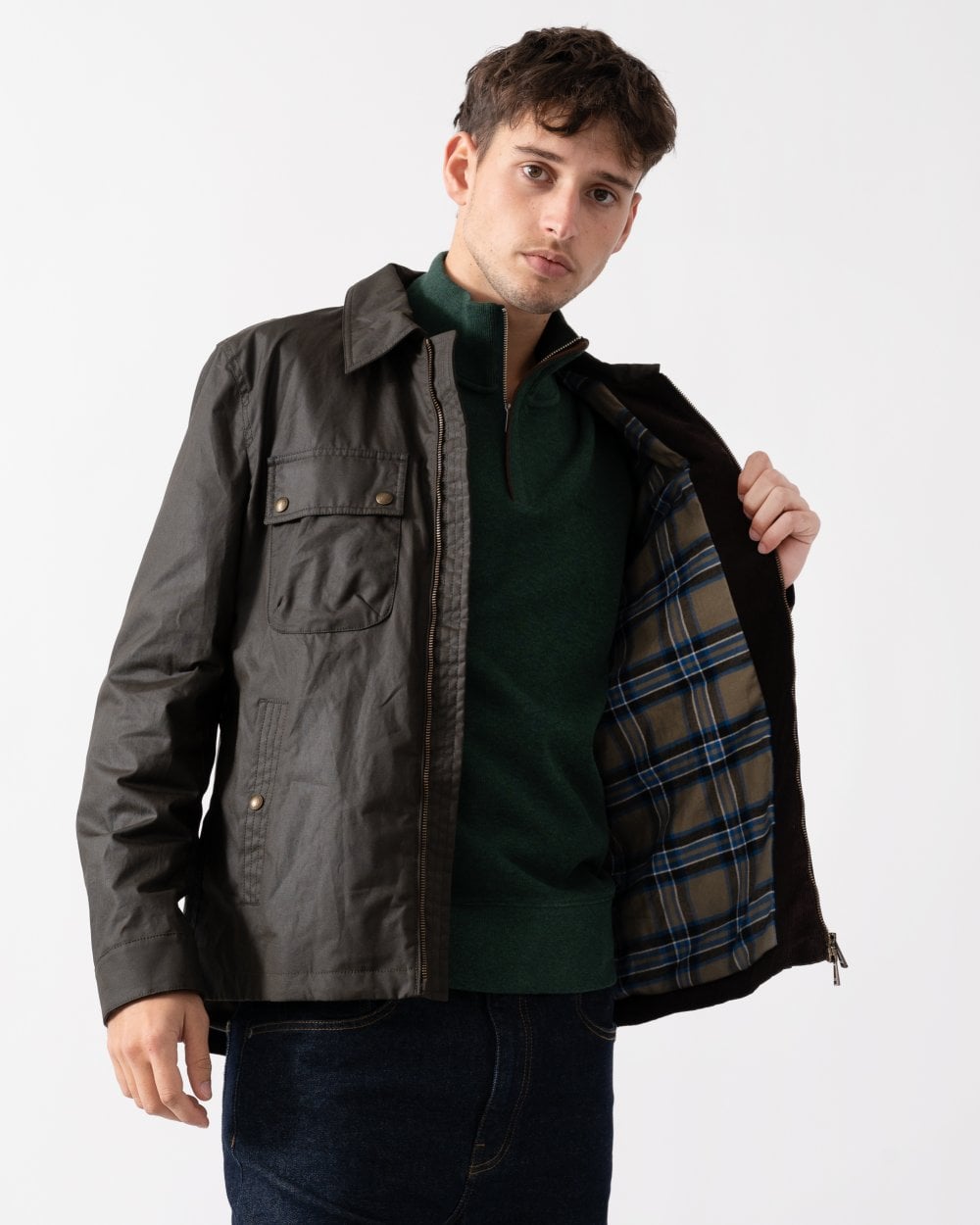 Belstaff Mens Tour Overshirt 105309 - Faded Olive