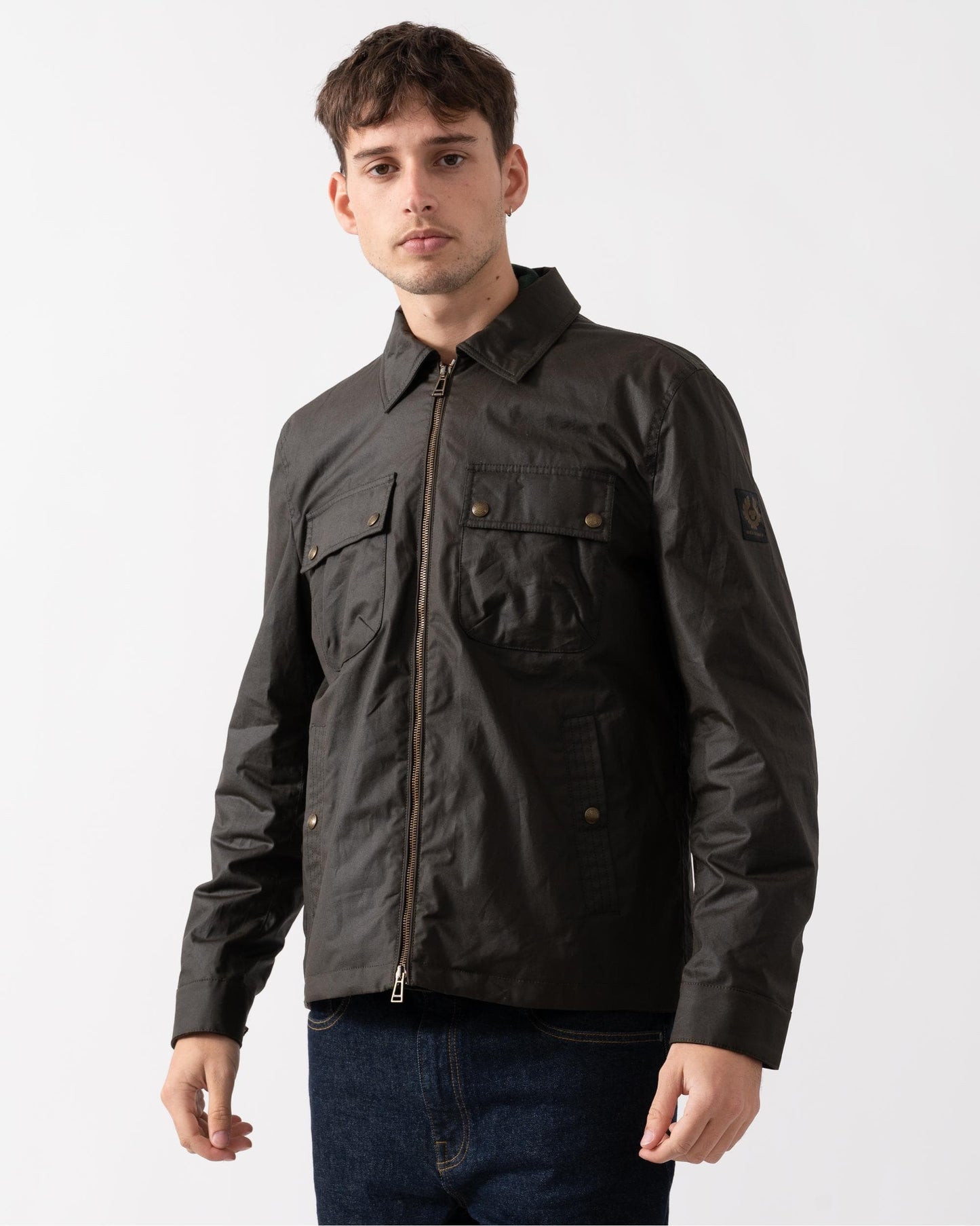 Belstaff Mens Tour Overshirt 105309 - Faded Olive
