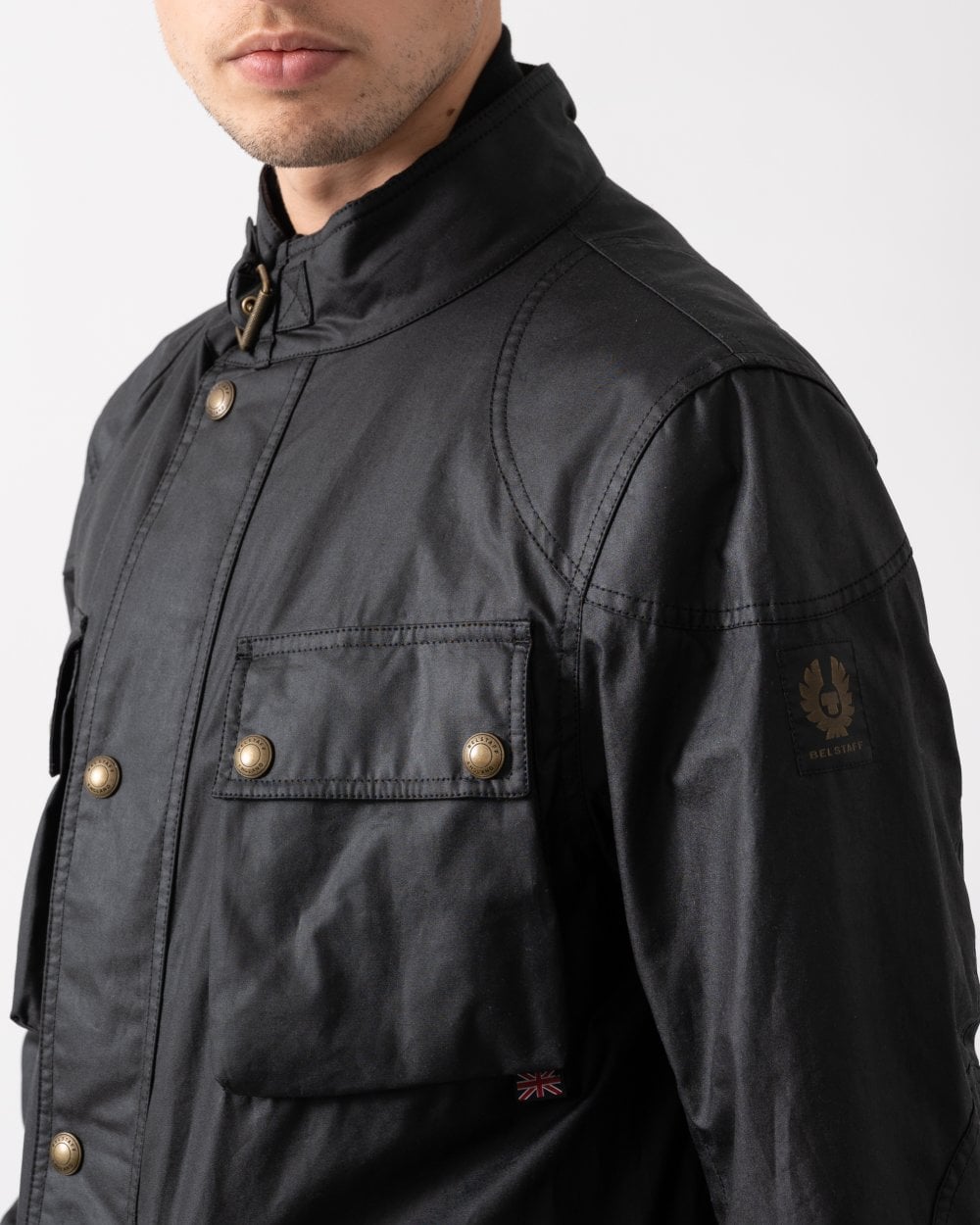 Belstaff Mens Fieldmaster Jacket - Black