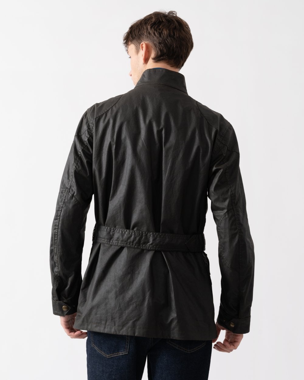 Belstaff Mens Trialmaster Jacket - Faded Olive