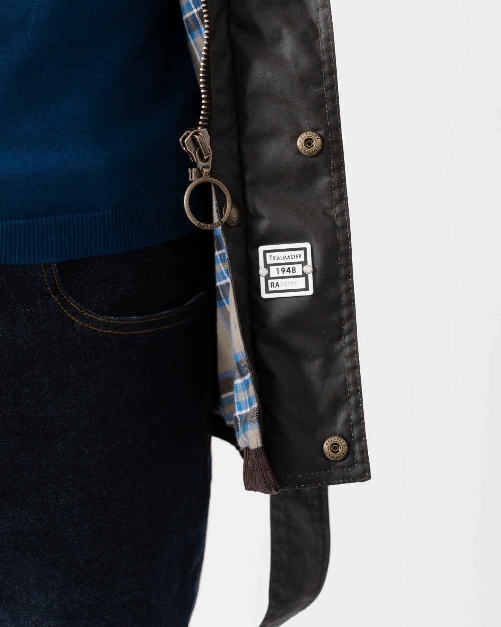 Belstaff Mens Trialmaster Jacket - Faded Olive