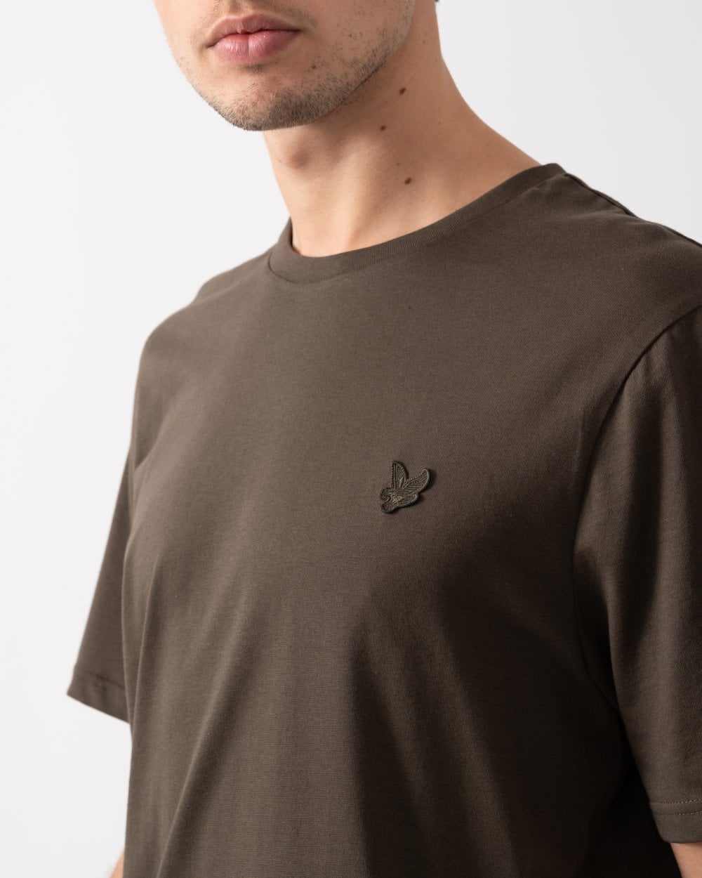 Lyle & Scott Tonal Eagle Mens T-Shirt - W781 Form Green