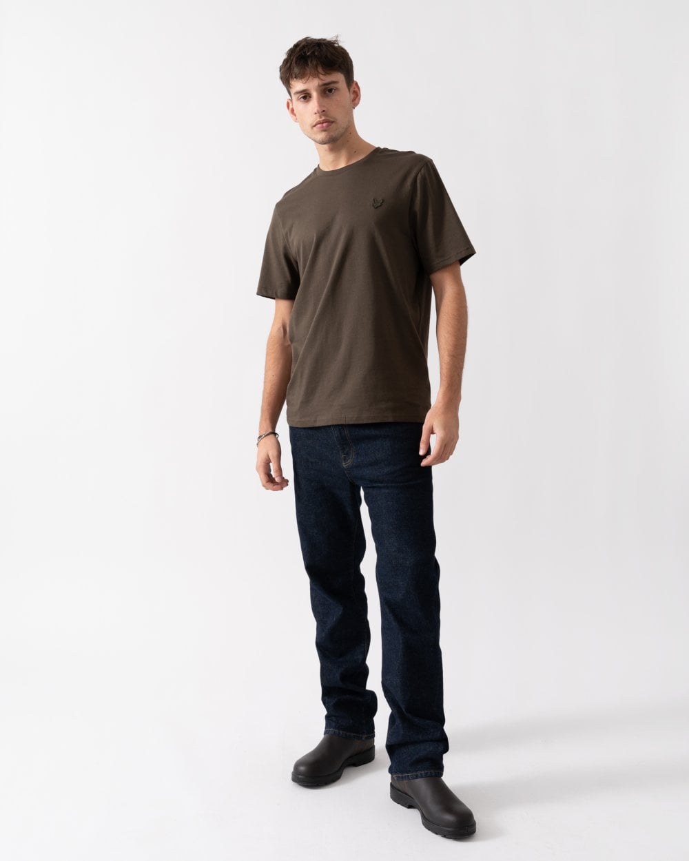 Lyle & Scott Tonal Eagle Mens T-Shirt - W781 Form Green