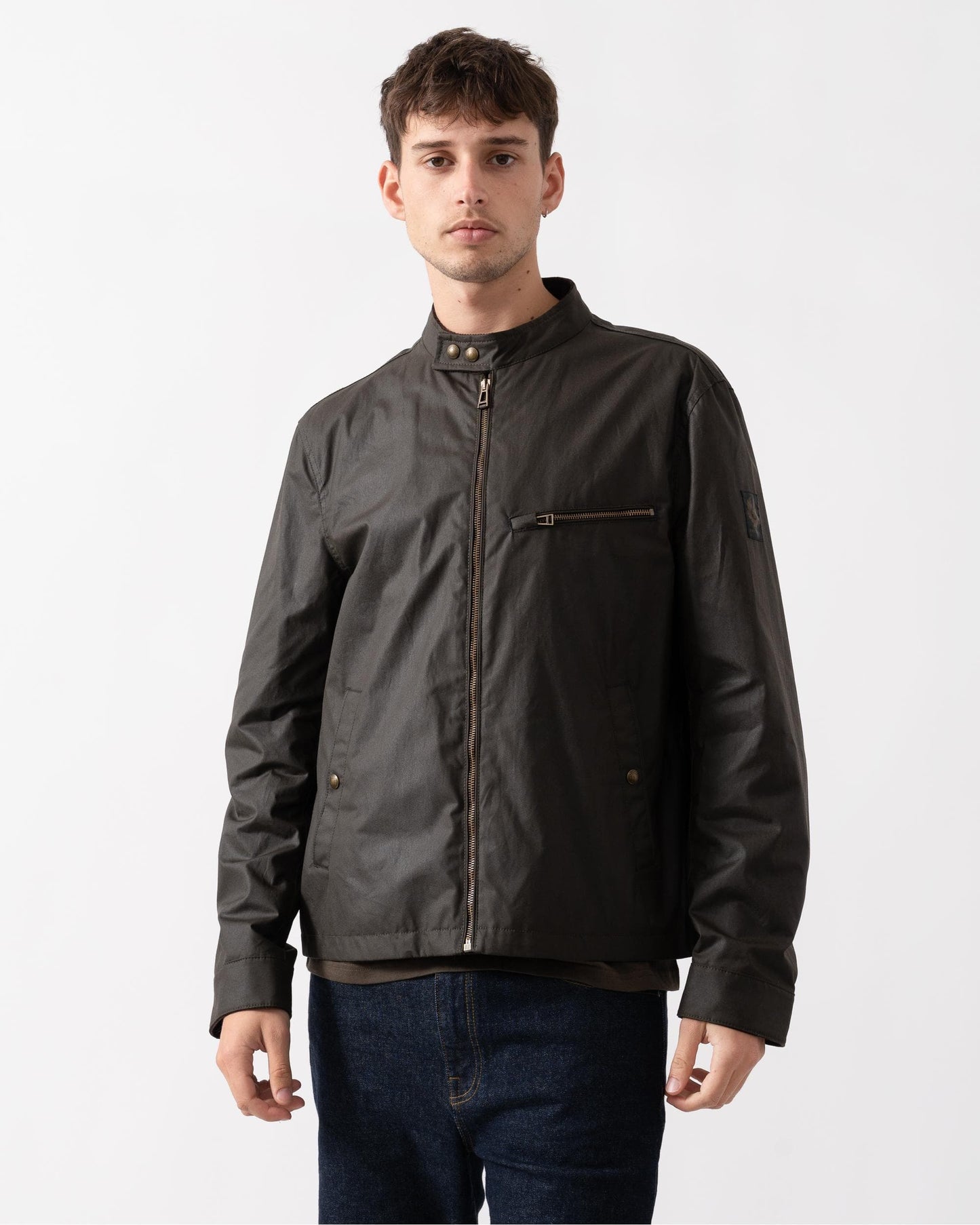 Belstaff Walkham Mens Waxed Biker Jacket