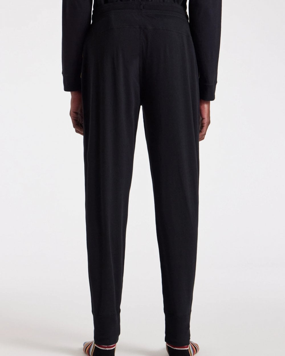 Paul Smith Mens Cotton Jersey Lounge Pants - 79 Black