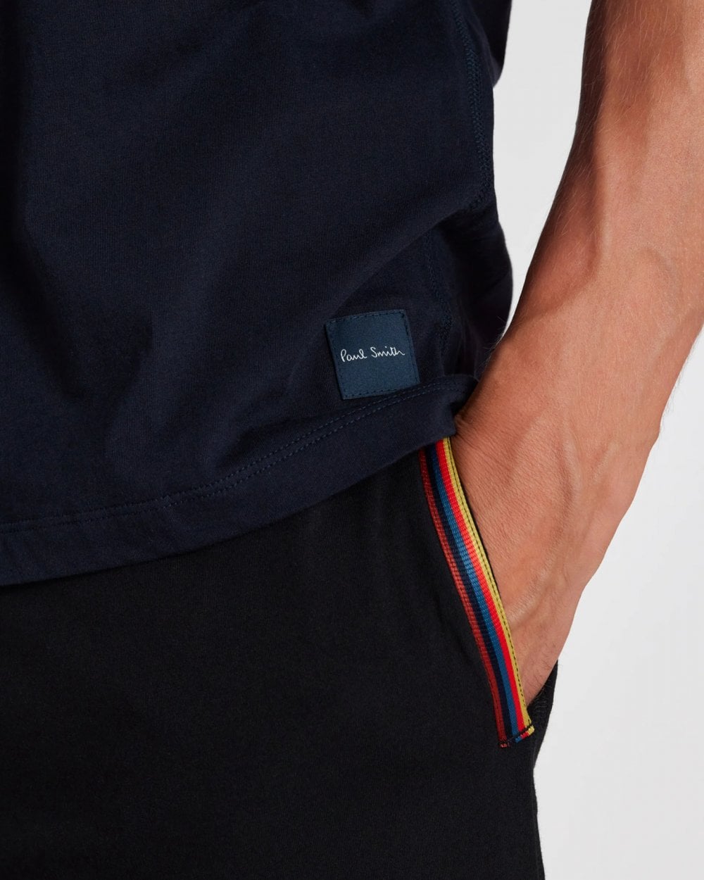 Paul Smith Mens Crew Neck Lounge T-Shirt - 48 Inky Blue