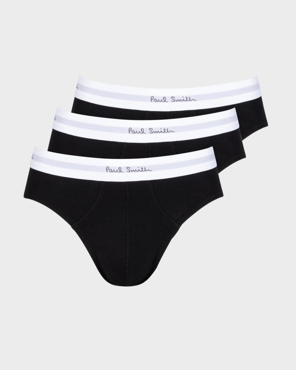 Paul Smith Paul Smith 3-Pack Mens White Band Briefs