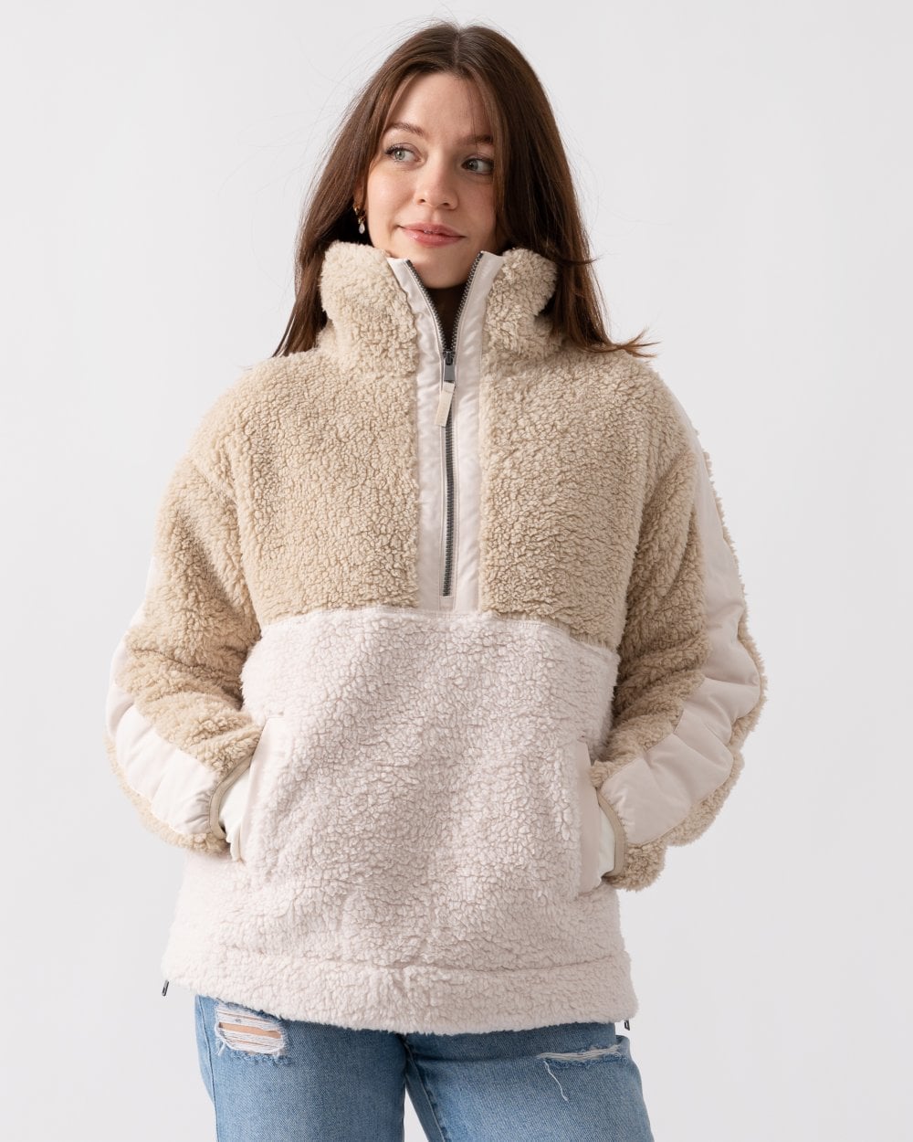 Joules Tilly Womens Womens Half Zip Fleece