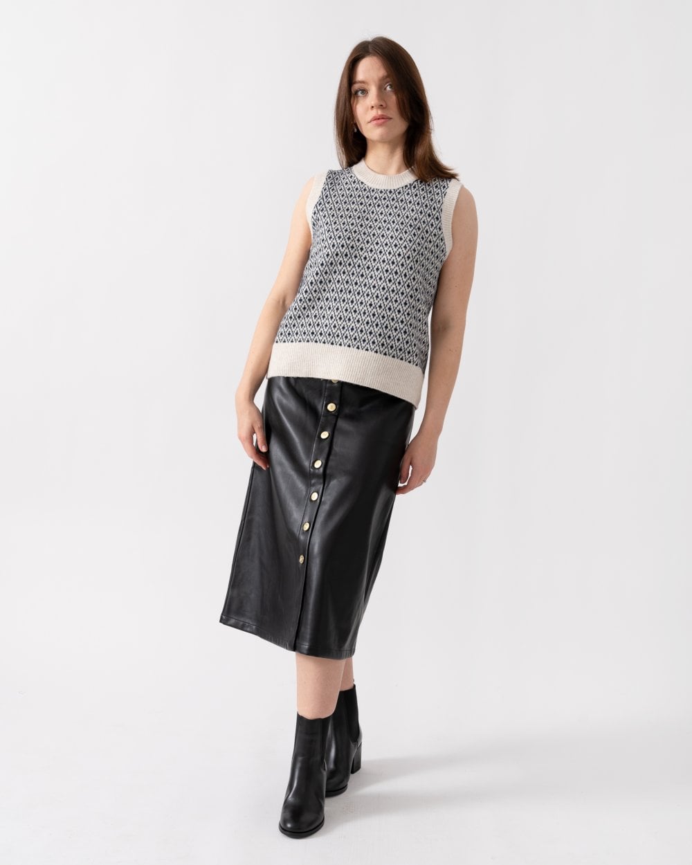 Joules Ingrid Womens Knit Tank Top