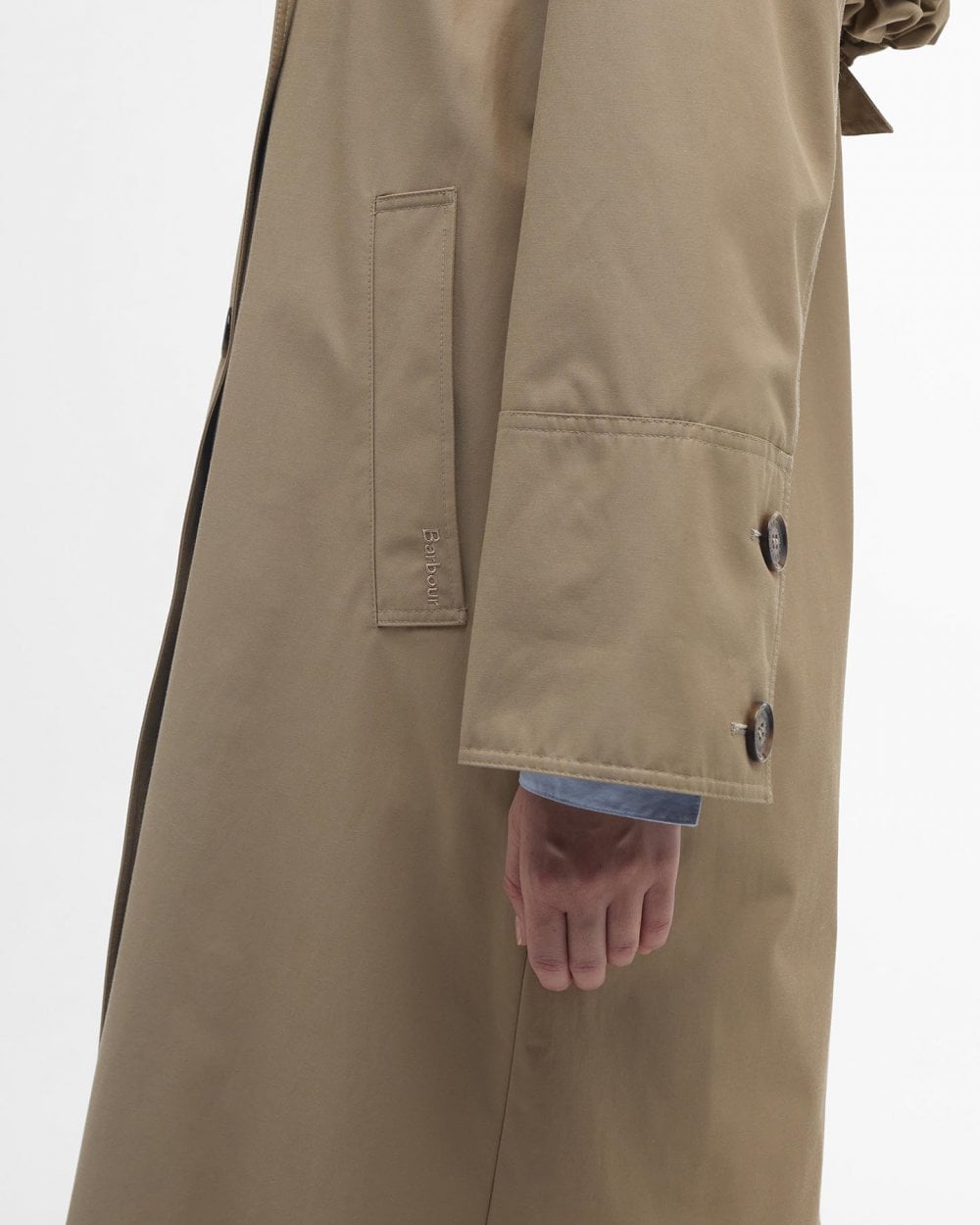 Barbour Beatrix Womens Showerproof Trenchcoat
