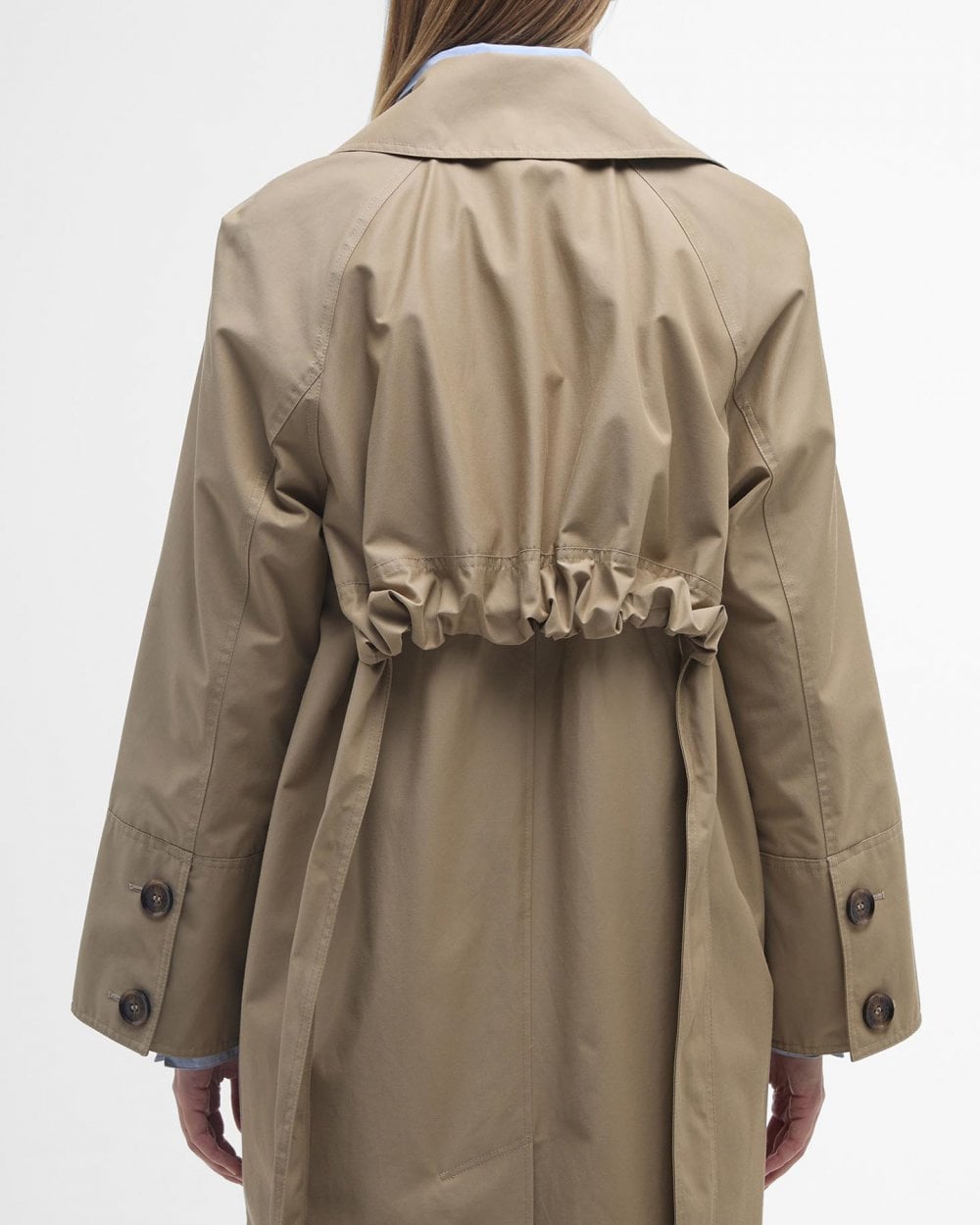 Barbour Beatrix Womens Showerproof Trenchcoat