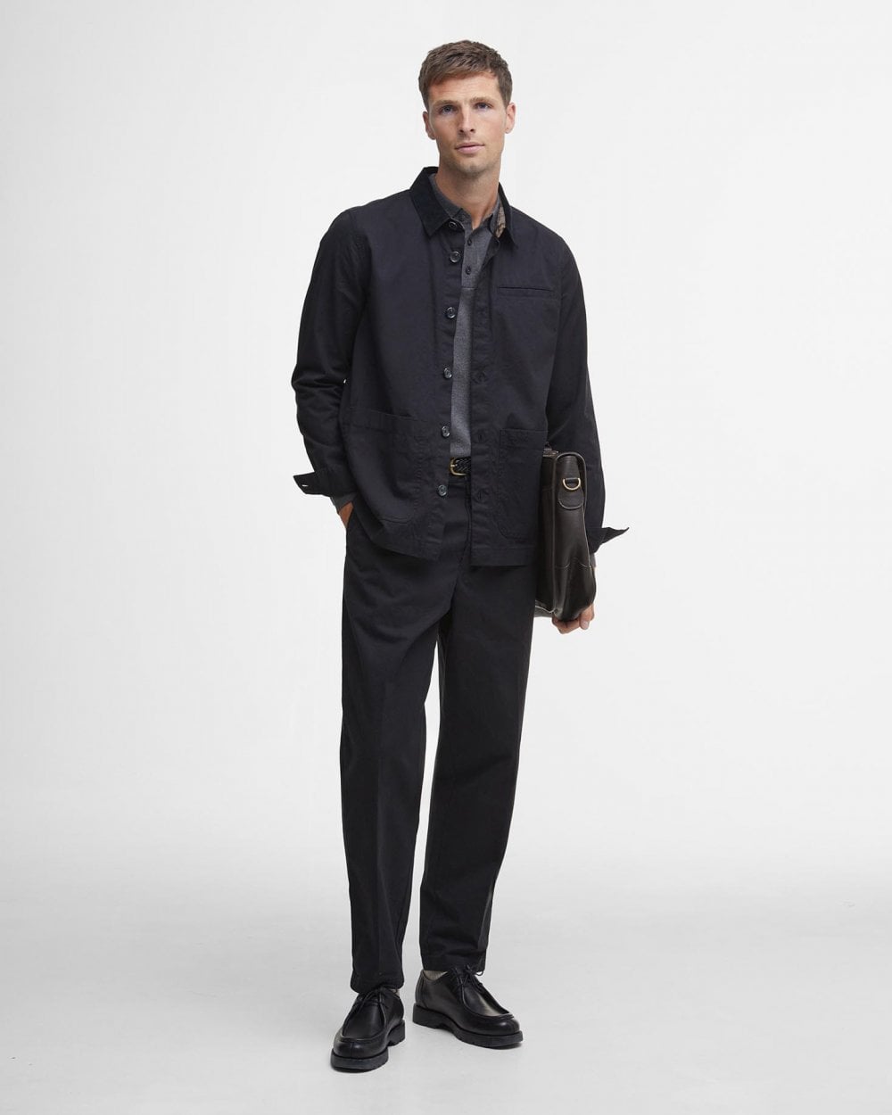 Barbour Barbour Cole Mens Tailored Fit Poplin Overshirt