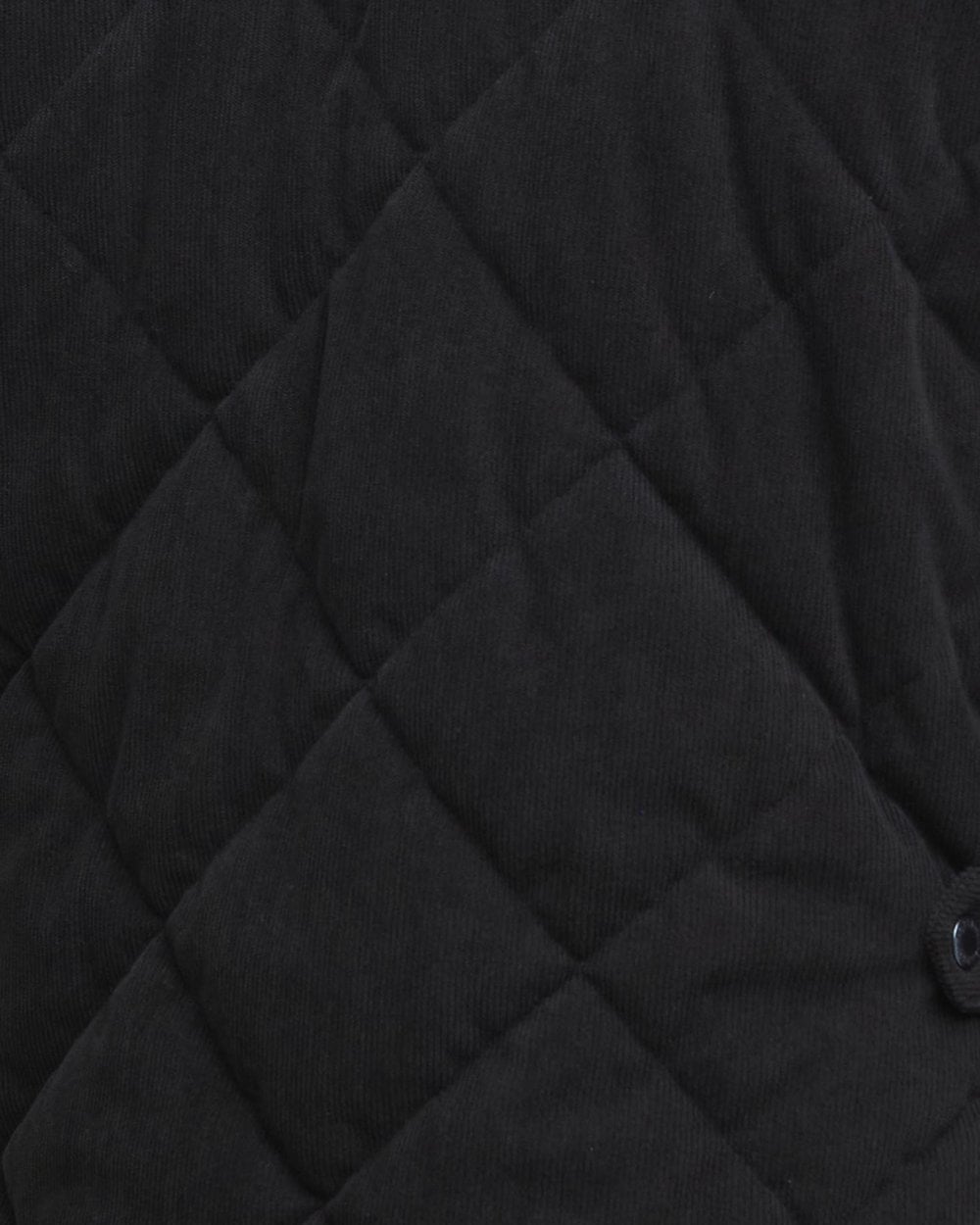 Barbour Cord Liddesdale Mens Quilted Jacket - Black