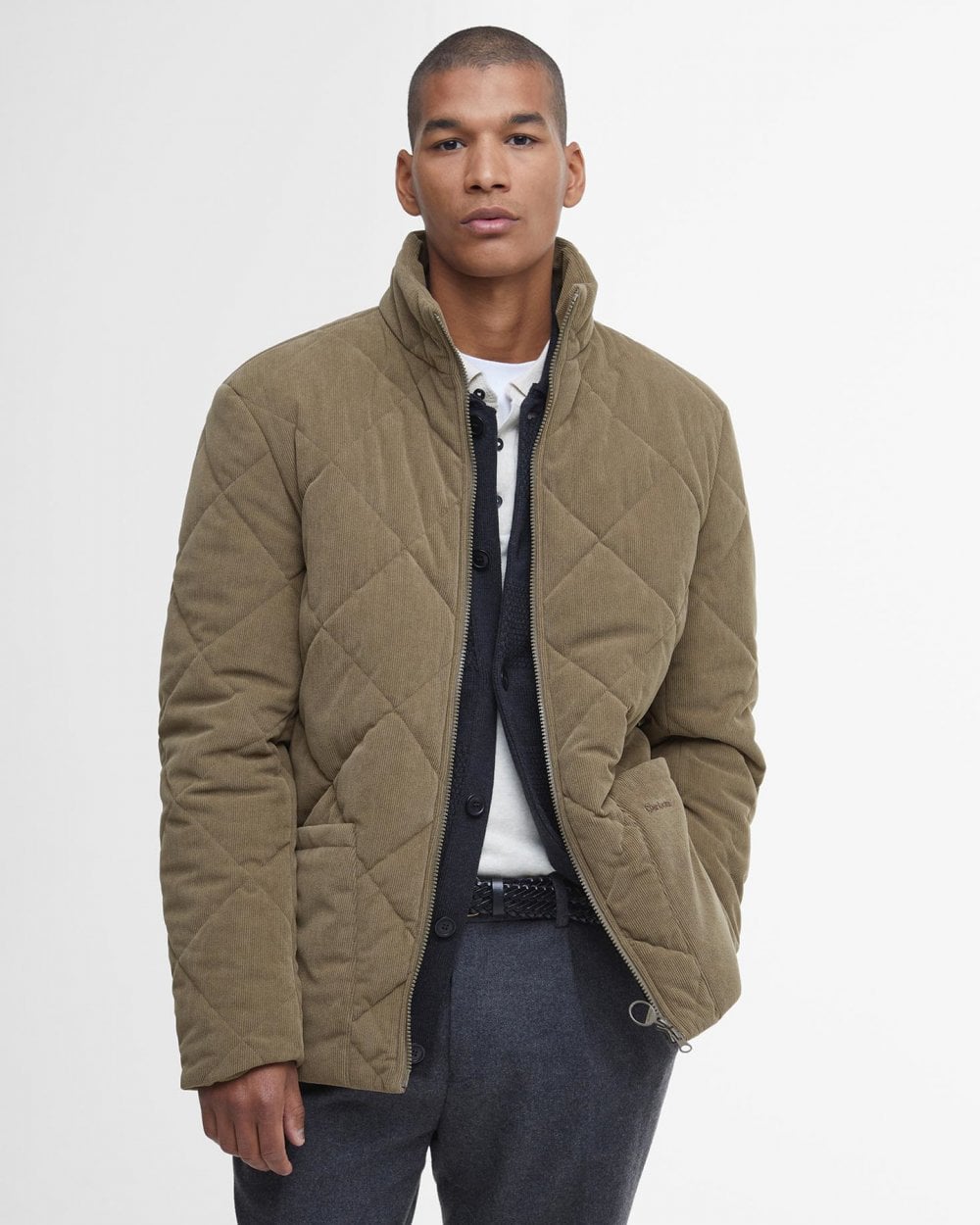 Barbour Cord Liddesdale Mens Quilted Jacket