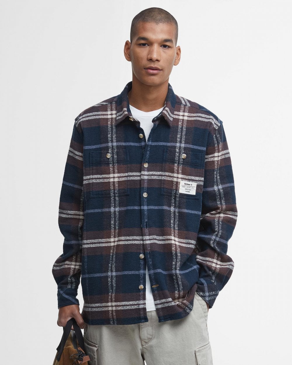 Barbour Barbour Coldfall Mens Relaxed Fit Check Shirt