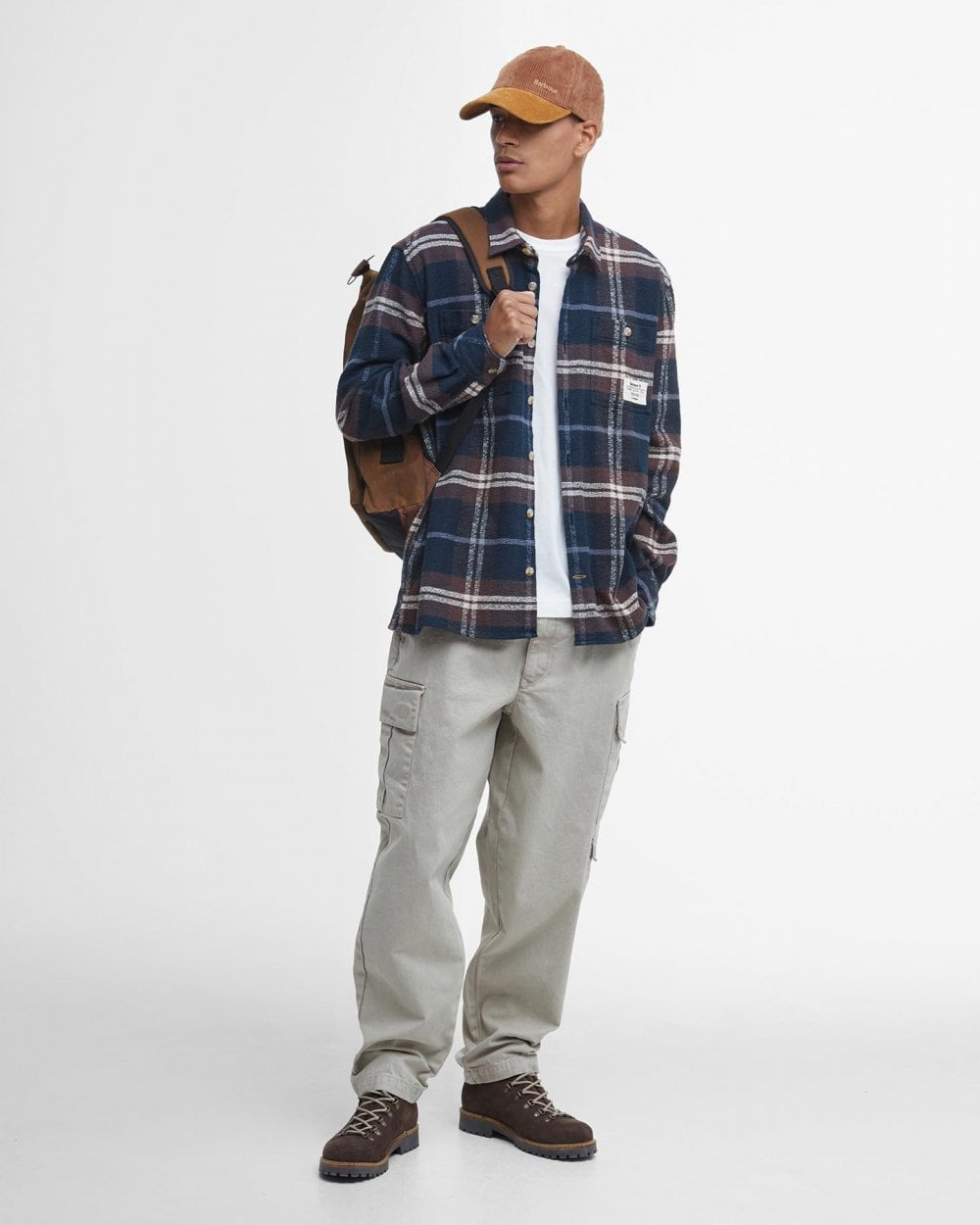 Barbour Barbour Coldfall Mens Relaxed Fit Check Shirt