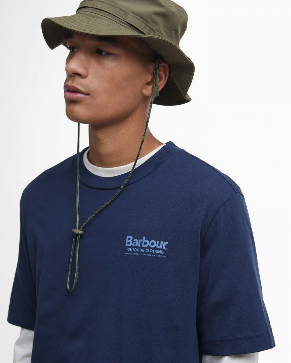Barbour Barbour Thornley Mens Relaxed Fit Graphic T-Shirt