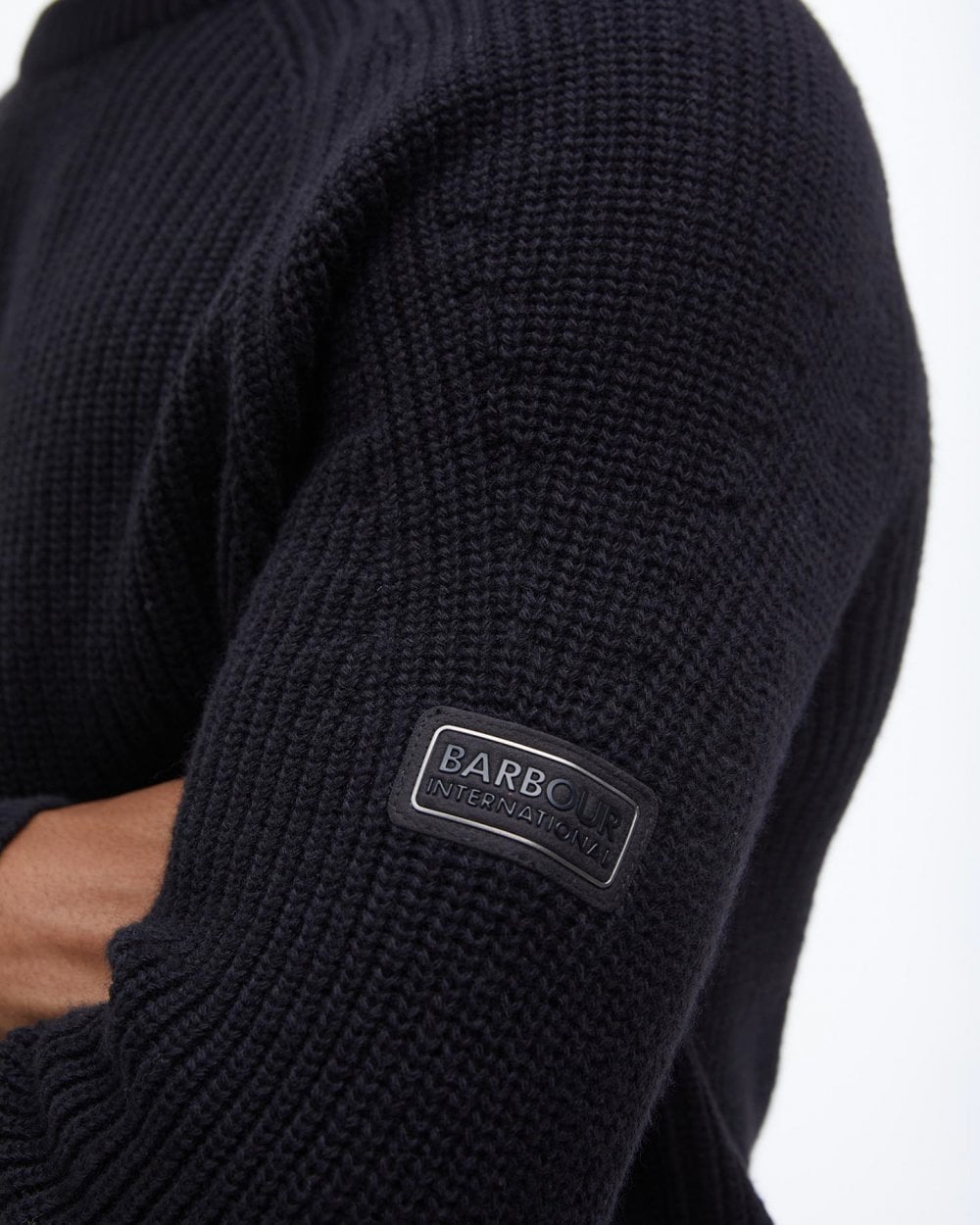 Barbour International Barbour International Chester Mens Crew Neck Jumper