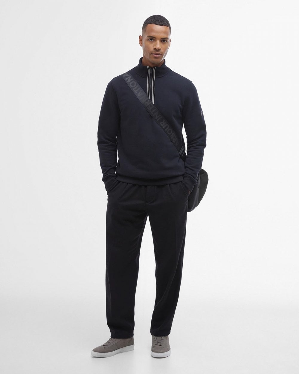 Barbour International Barbour International Lincoln Mens Funnel Neck Sweatshirt