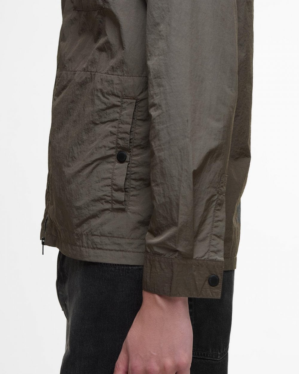 Barbour International Inline Mens Overshirt - Major Brown