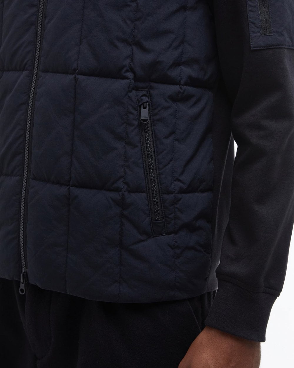Barbour International Barbour International Otto Mens Baffle Quilt Sweatshirt