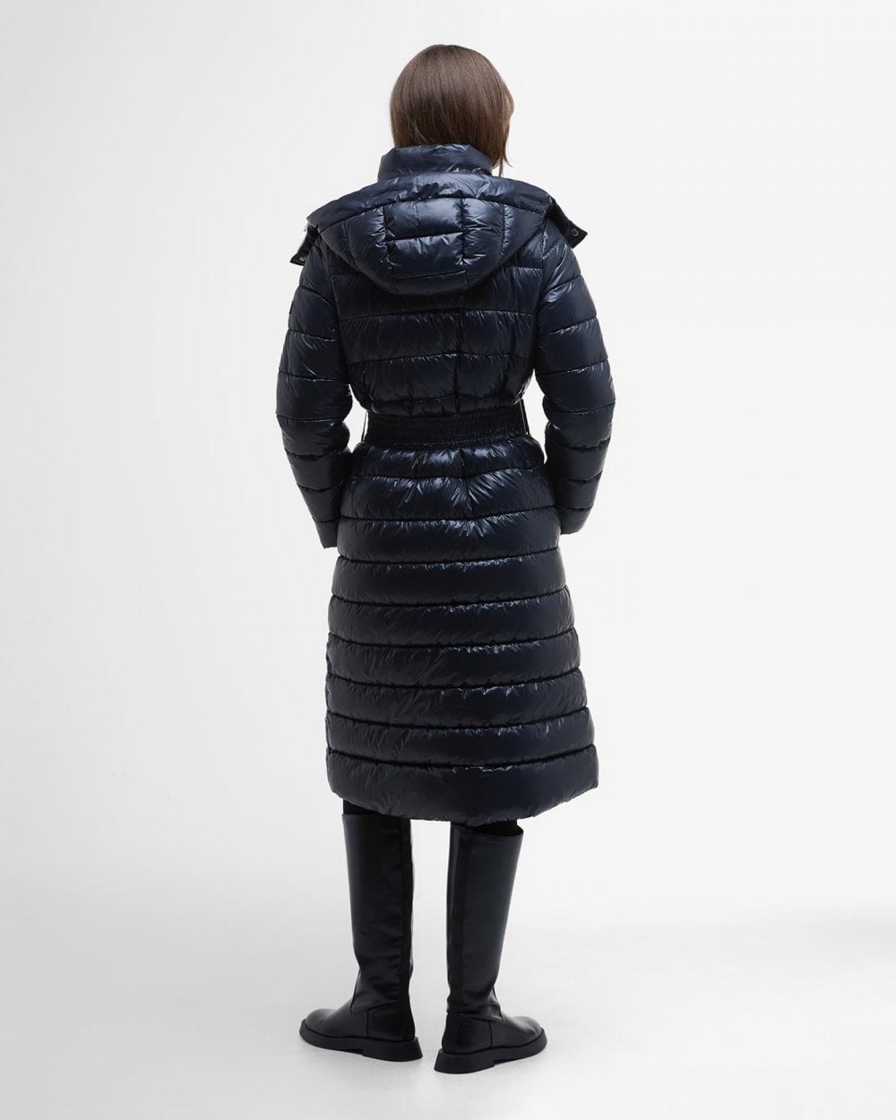 Barbour International Aisha Womens Long Puffer Jacket
