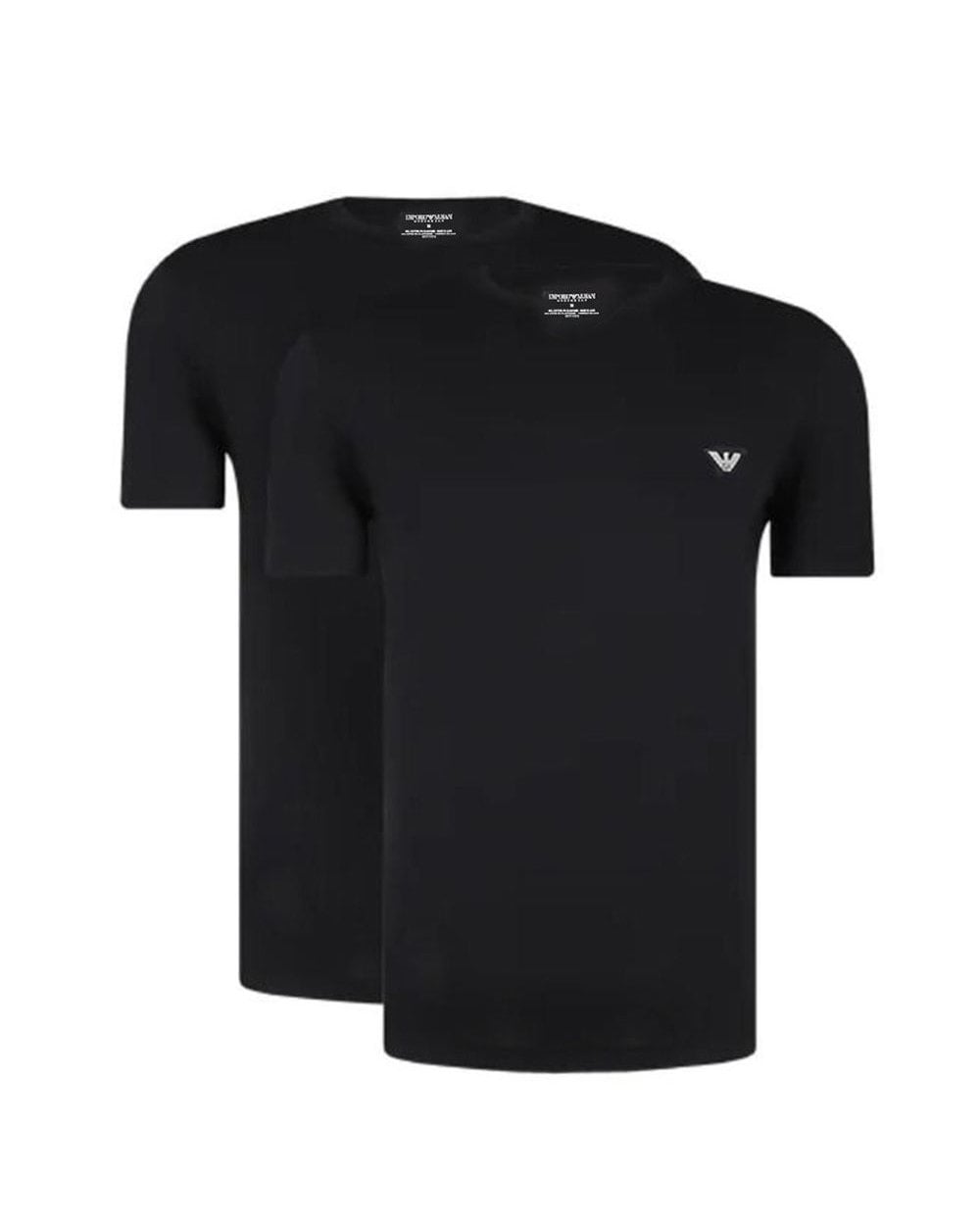 Emporio Armani Emporio Armani 2-Pack Mens Eagle Logo T-Shirts