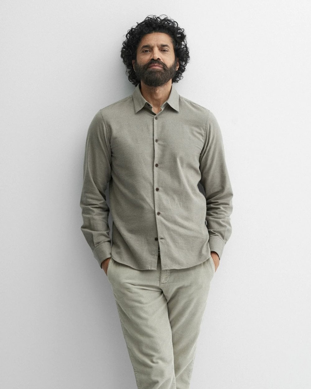 Oliver Sweeney Hawkesworth Mens Brushed Cotton Shirt