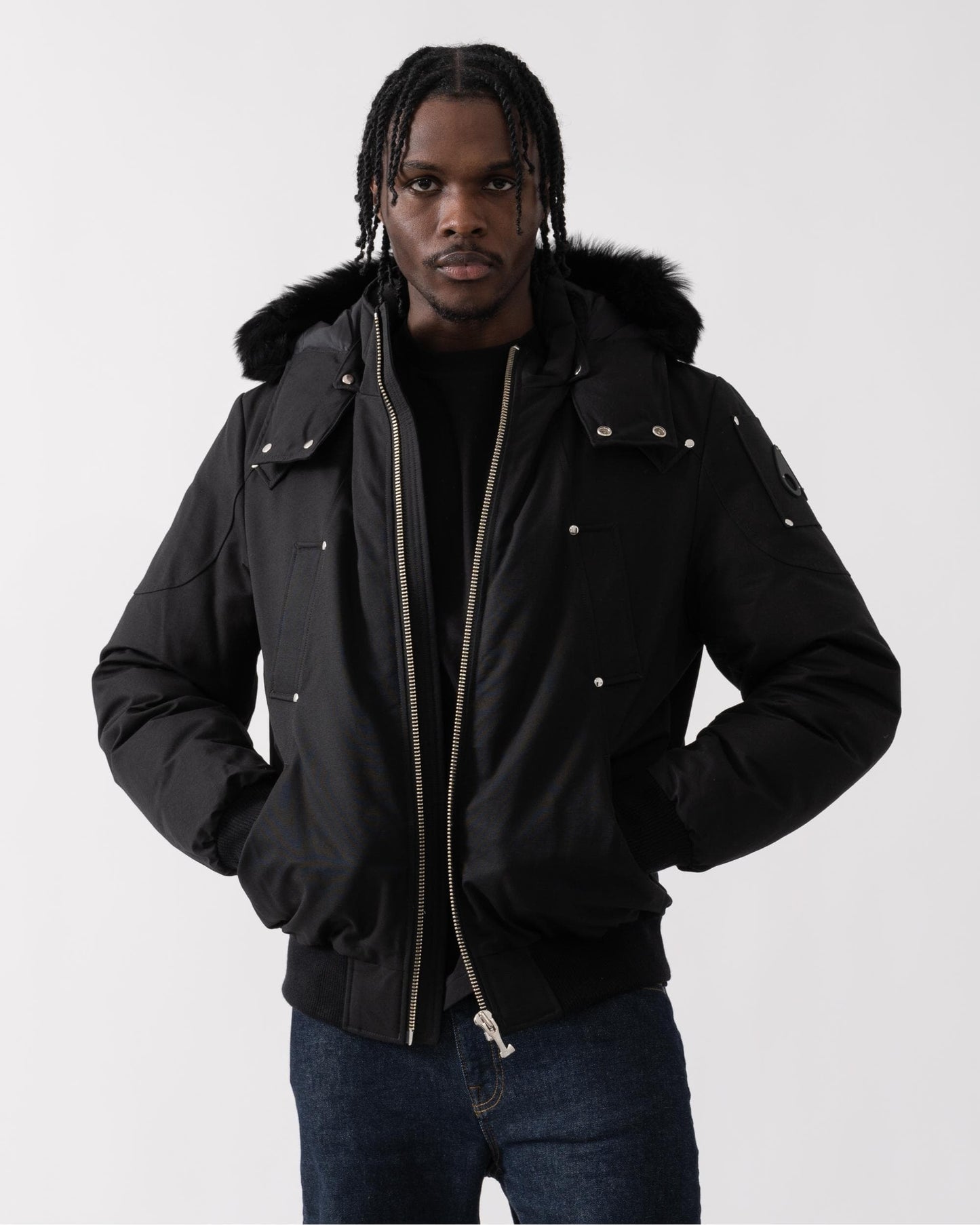 Moose Knuckles Moose Knuckles Mens Original Ballistic Neoshear Bomber Jacket
