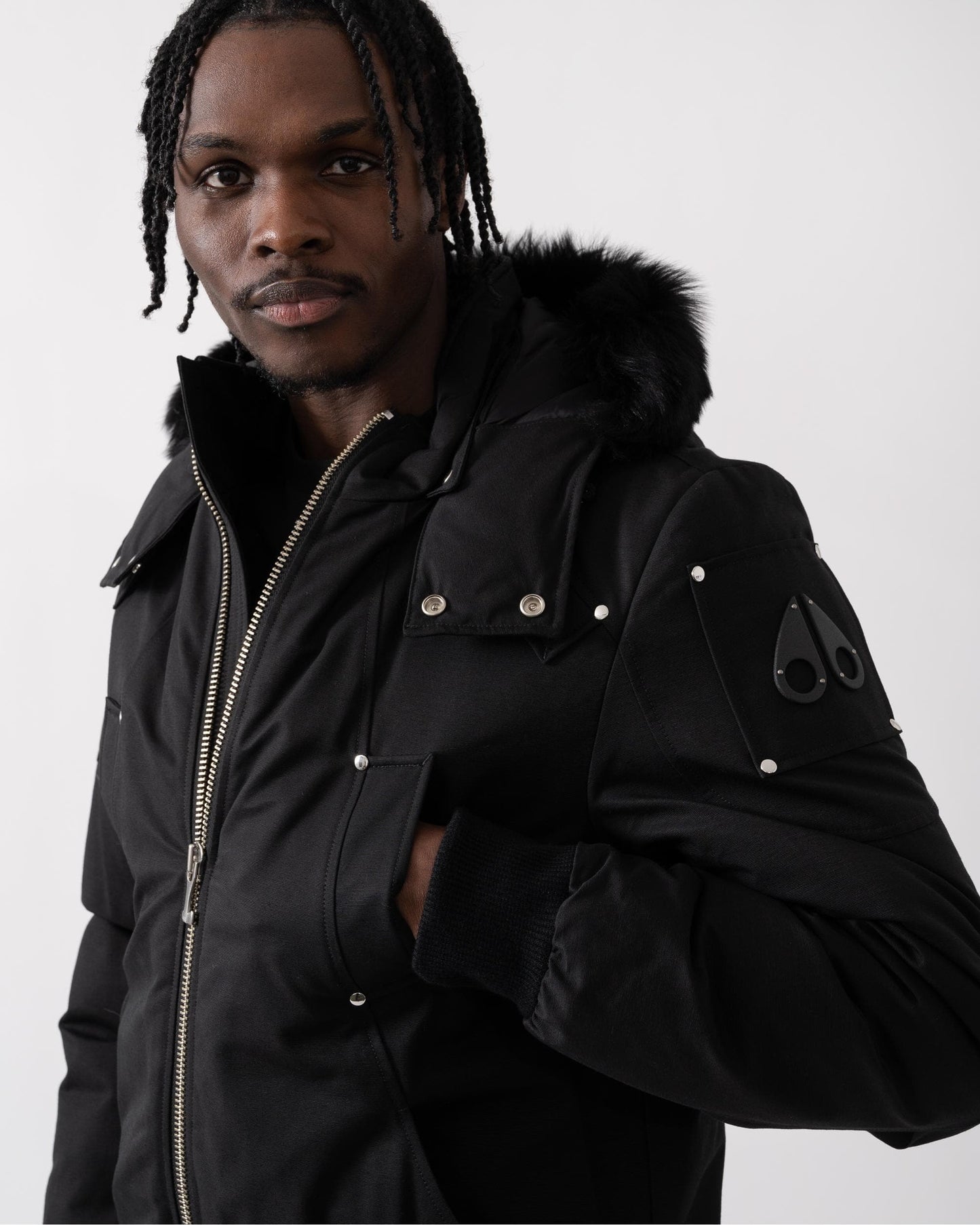 Moose Knuckles Moose Knuckles Mens Original Ballistic Neoshear Bomber Jacket