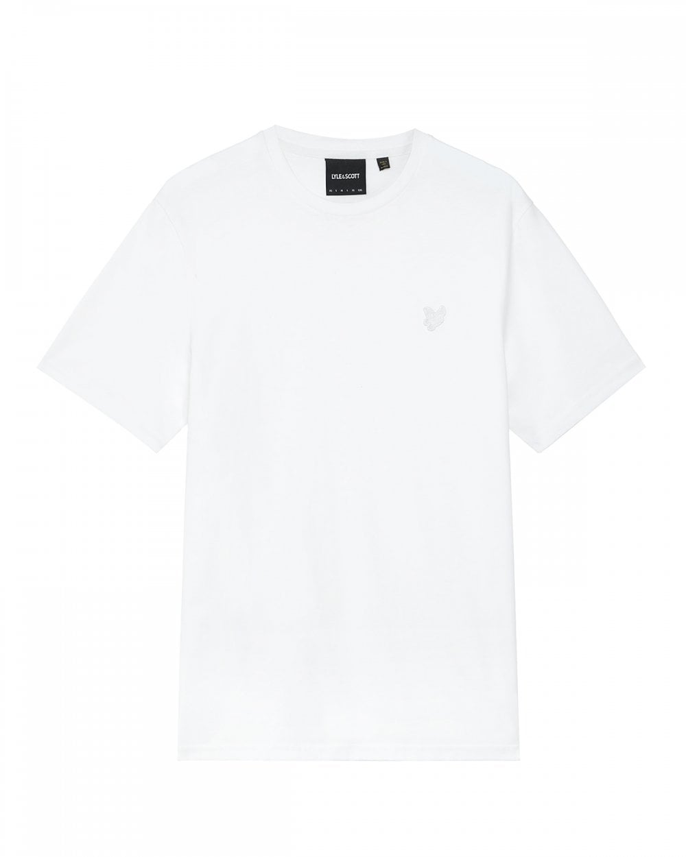 Lyle & Scott Tonal Eagle Mens T-Shirt - 626 White