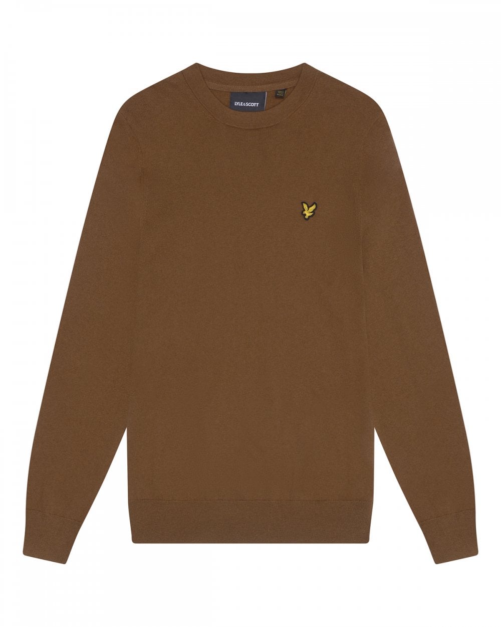 Lyle & Scott Cotton Merino Mens Crew Neck Jumper
