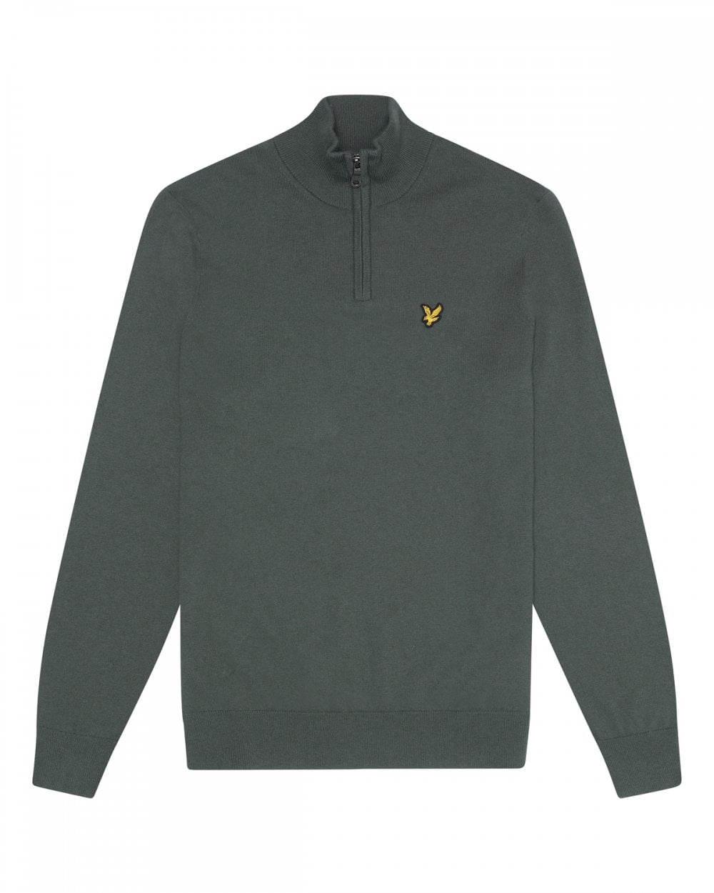 Lyle & Scott Cotton Merino Mens Quarter Zip Jumper