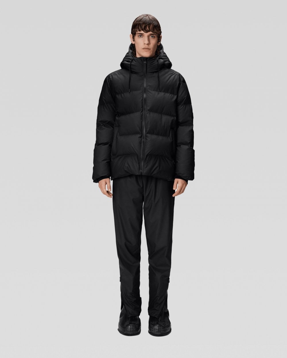 Rains Alta Unisex Puffer Jacket - 01 Black