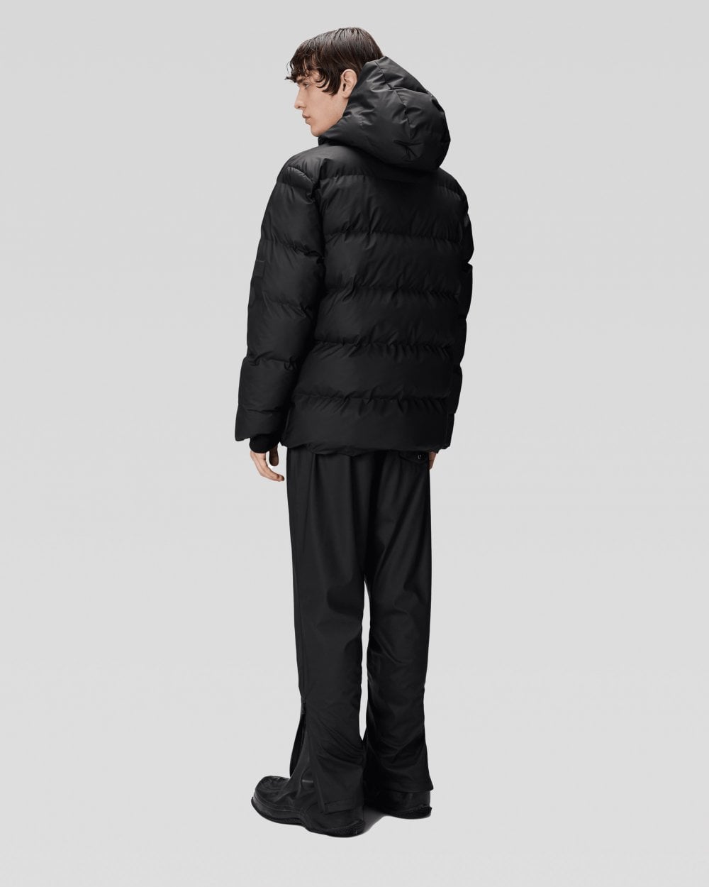 Rains Alta Unisex Puffer Jacket - 01 Black