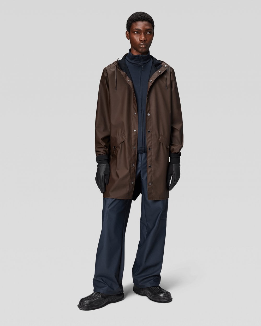 Rains Long Unisex Jacket - 23 Frame