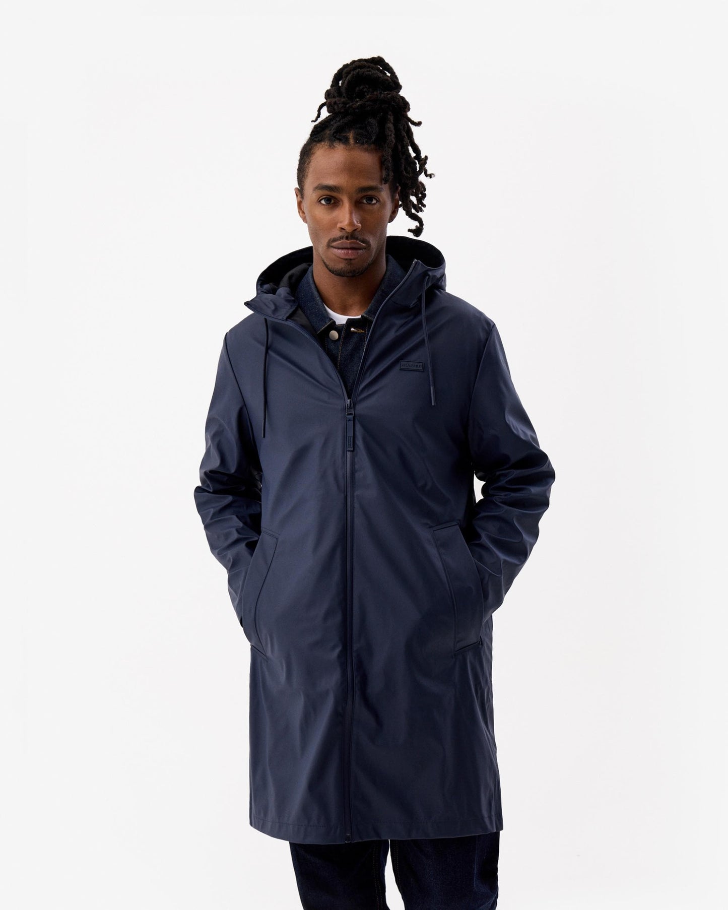 Hunter Andrea Unisex Rain Coat - Night Sky