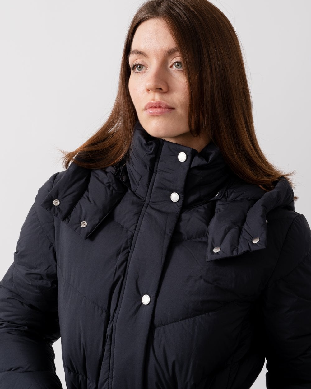 Moose Knuckles Belle Cote Womens Long Puffer Jacket