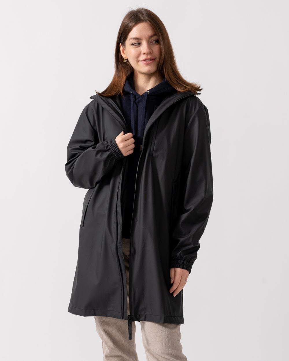 Rains Unisex Long Storm Breaker Jacket