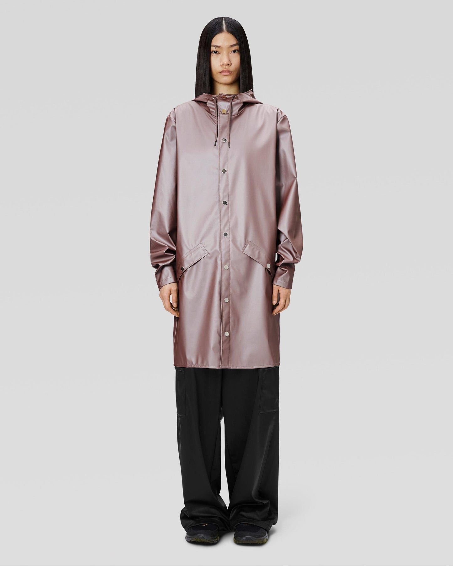 Rains Long Unisex Jacket - 37 Muse
