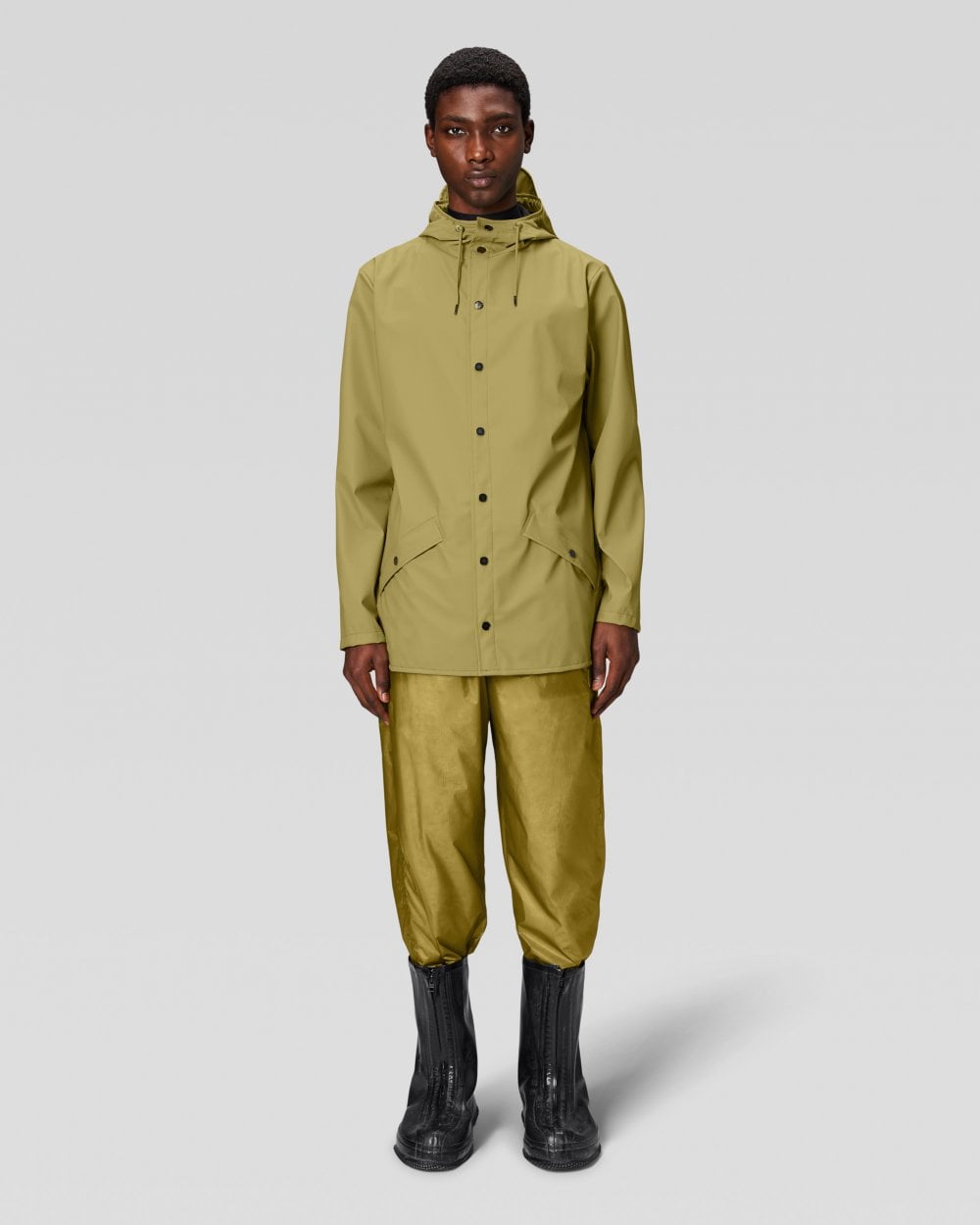 Rains Unisex Jacket - 44 Khaki