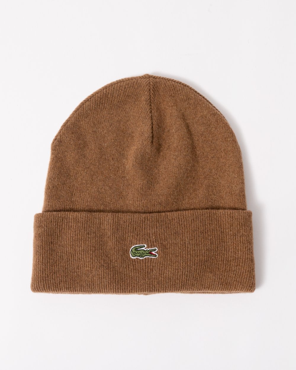 Lacoste Mens Embroidered Croc Wool Beanie