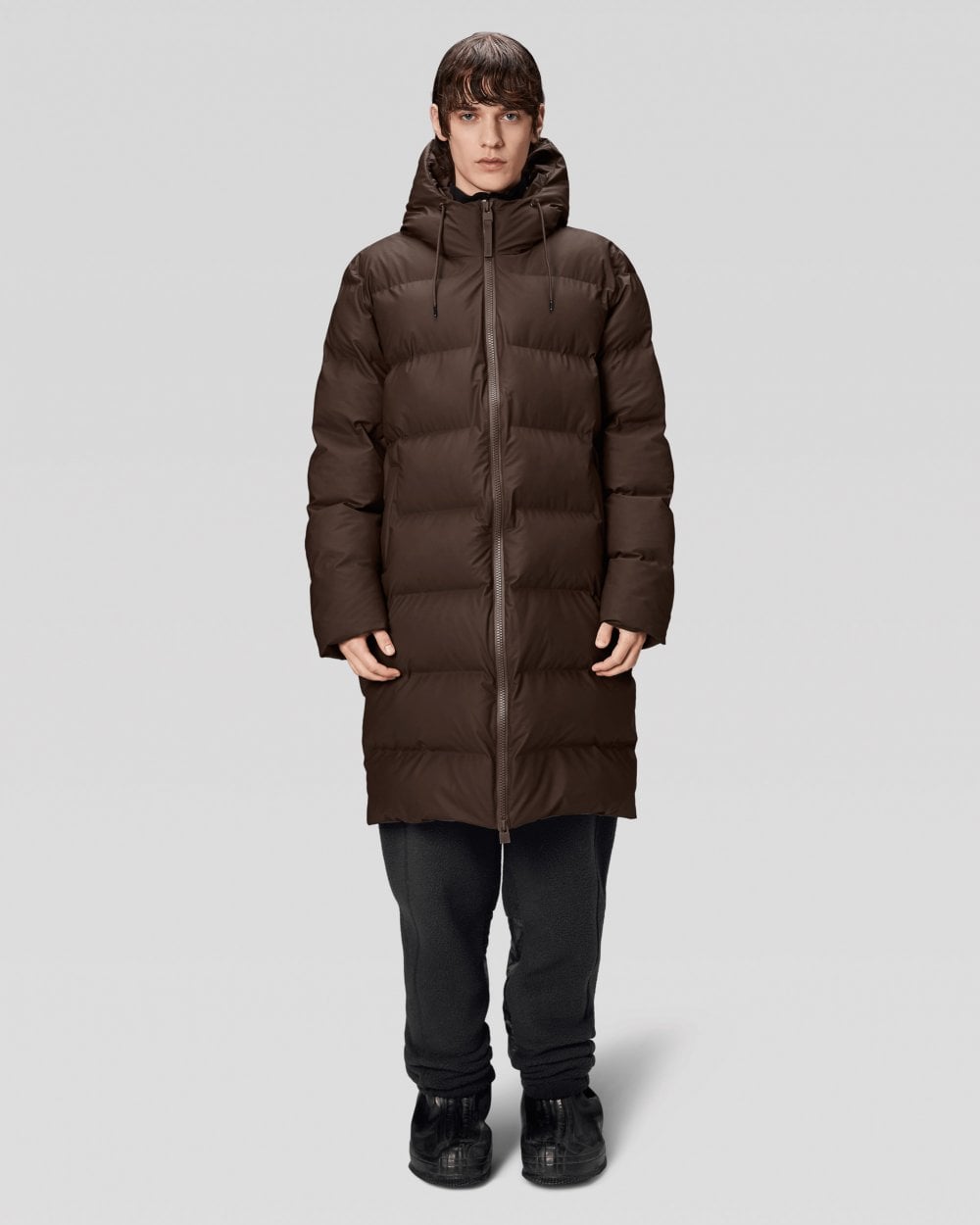 Rains Alta Long Unisex Puffer Jacket - 23 Frame