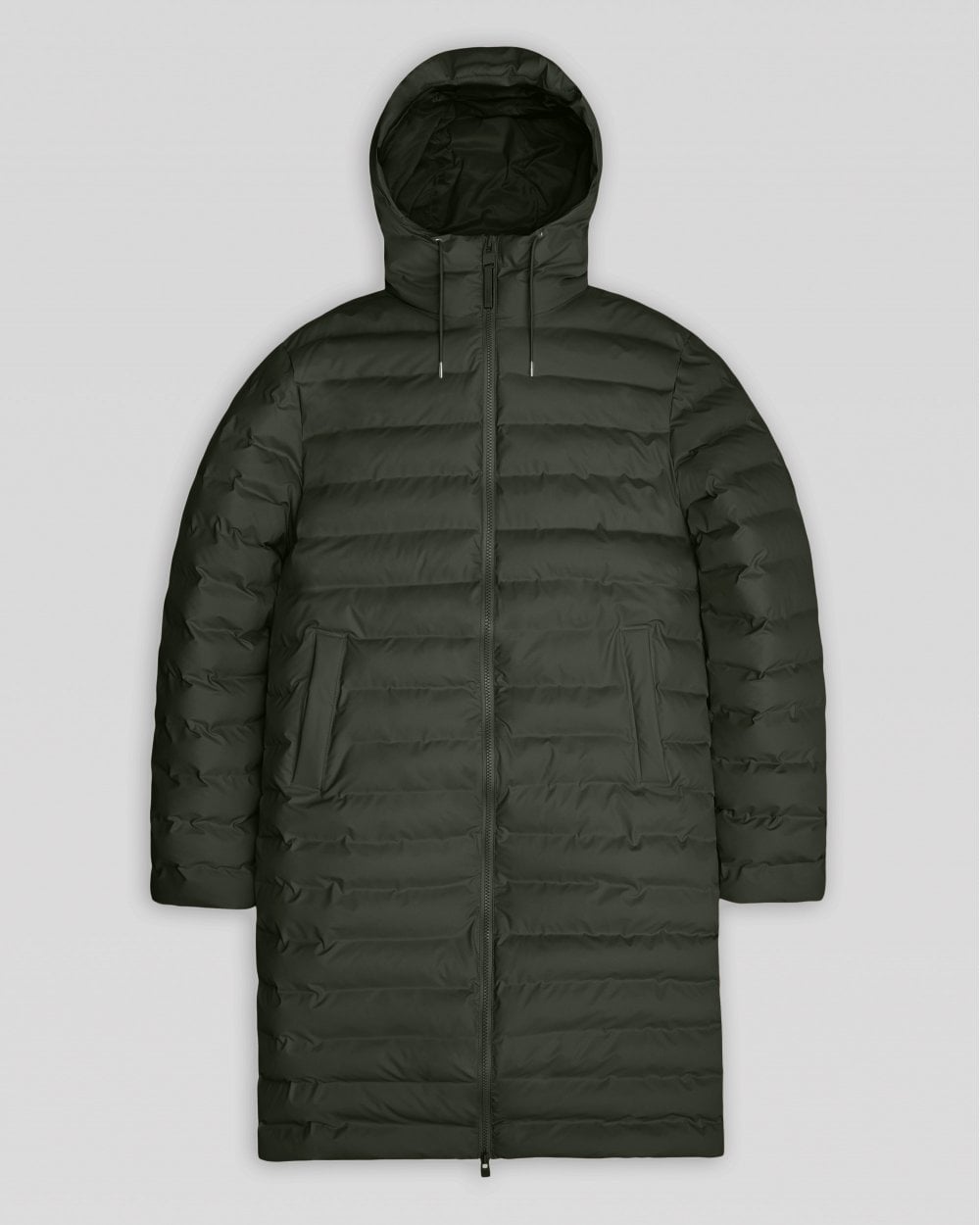 Rains Lohja Longer Puffer Jacket - 03 Green