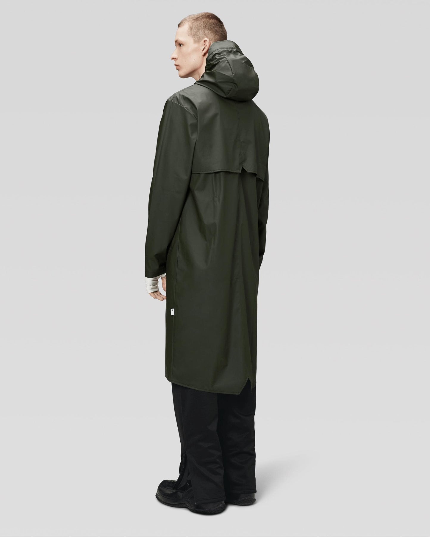 Rains Longer Unisex Jacket - 03 Green