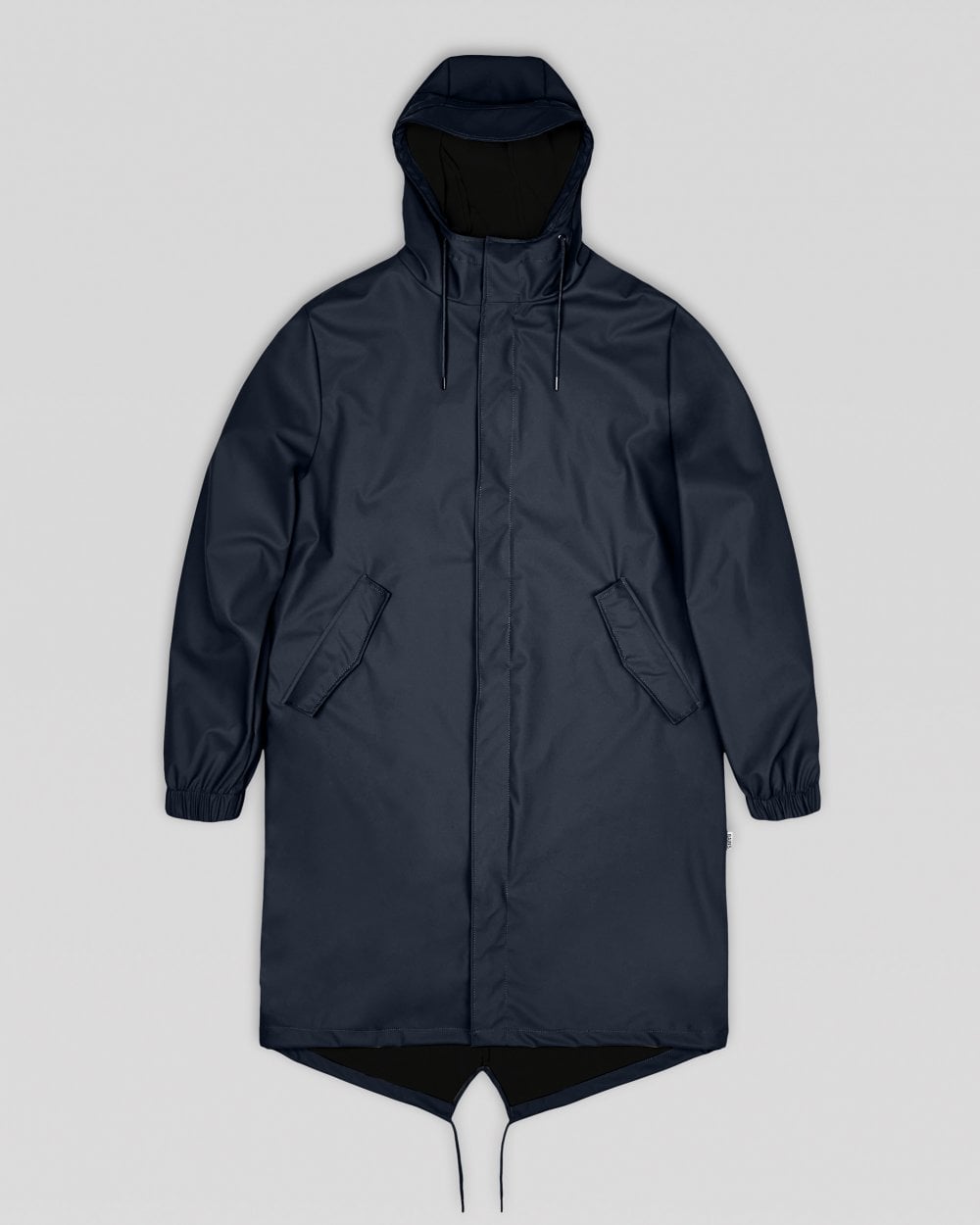 Rains Unisex Fishtail Parka - 47 Navy